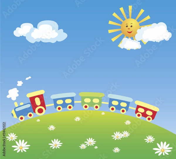 Fototapeta Pod górkę