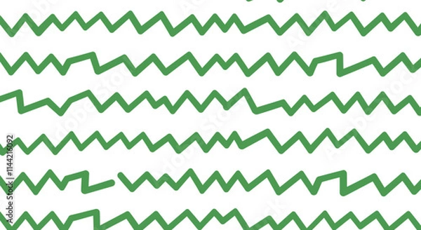 Obraz Vibrant Seamless Patterns with Bold Line Art on Colorful Backgrounds
