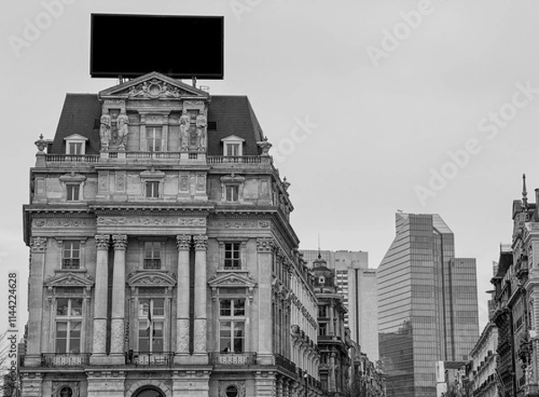 Obraz Cityscape of central Brussels