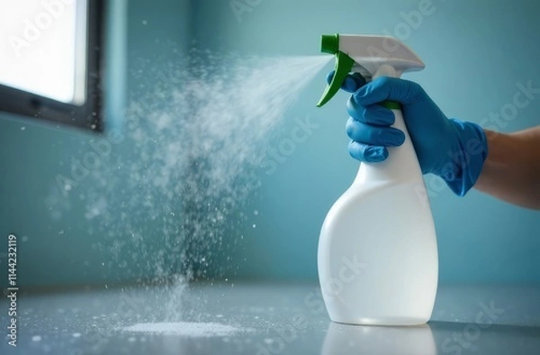 Obraz cleaning the window