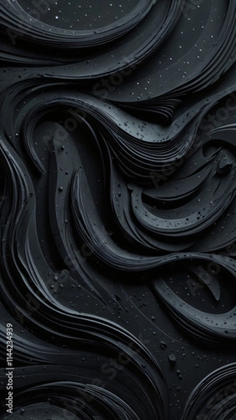 Obraz black and white background