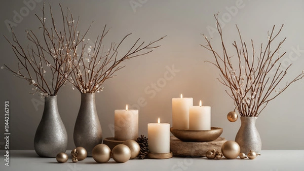 Obraz still life with candle