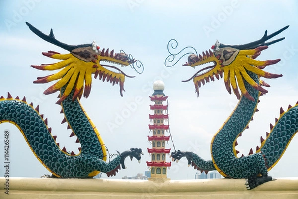 Obraz Taoist Temple in Beverly Hills Subdivision of Cebu, Philippines