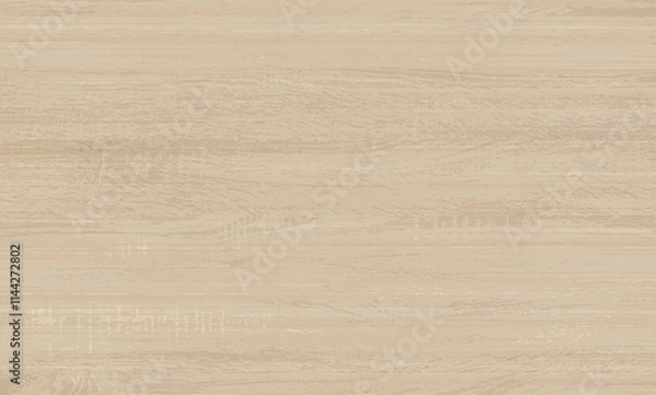 Fototapeta A seamless light beige wood grain texture with a natural and smooth finish.