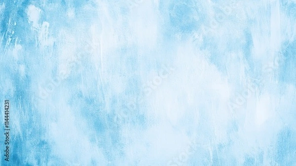 Obraz Soft Blue Abstract Background with Textured Brush Strokes and Blend Effects