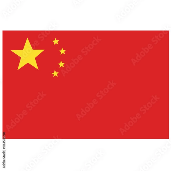 Obraz flag of china