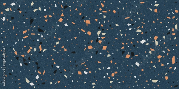Fototapeta claasic terrazzo flooring pattern texture background	
