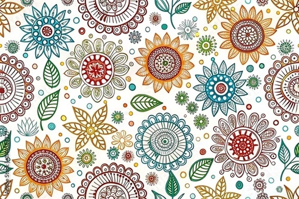 Fototapeta seamless pattern
