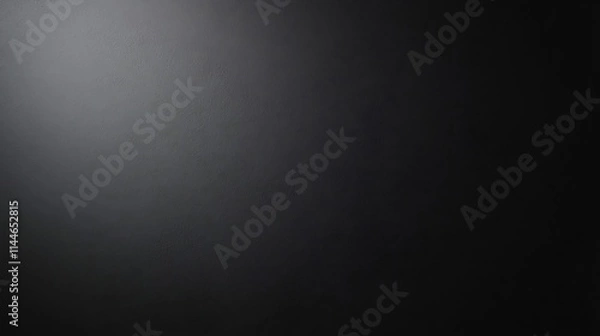Fototapeta Smooth Dark Gradient Fading into a Minimalist Black Background for Elegant Designs