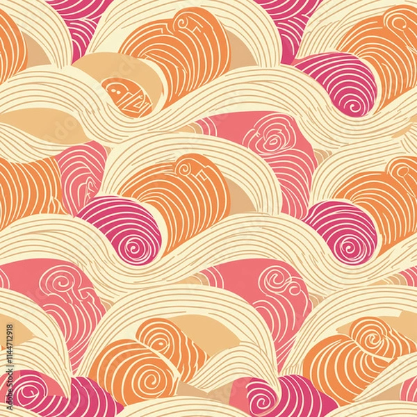 Obraz pattern Ocean waves