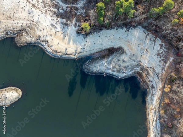 Obraz Reservoir Aerial