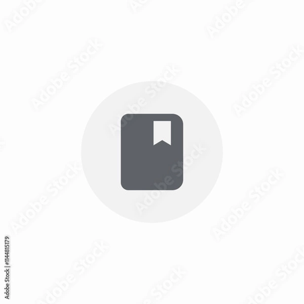 Obraz book read icon sign vector