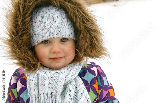 Obraz winter portrait