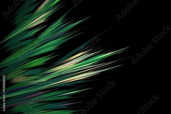 Obraz Computer generated fractal pattern and shape