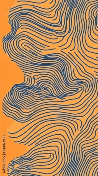 Obraz Abstract Line Art: Intricate Patterns and Dynamic Compositions