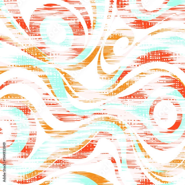 Fototapeta Abstract seamless patterns