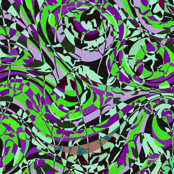 Fototapeta abstract seamless patterns