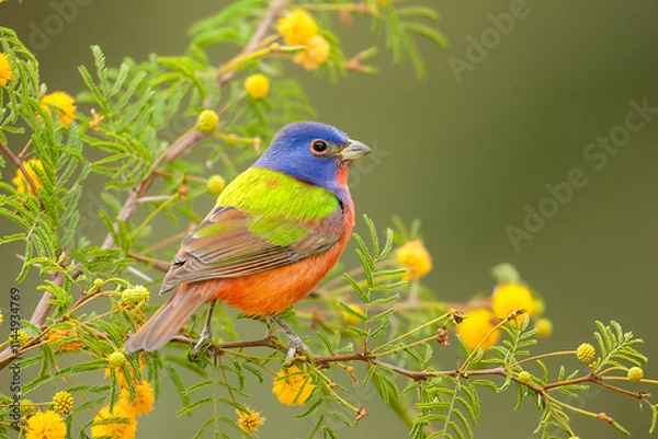 Obraz Painted Bunting