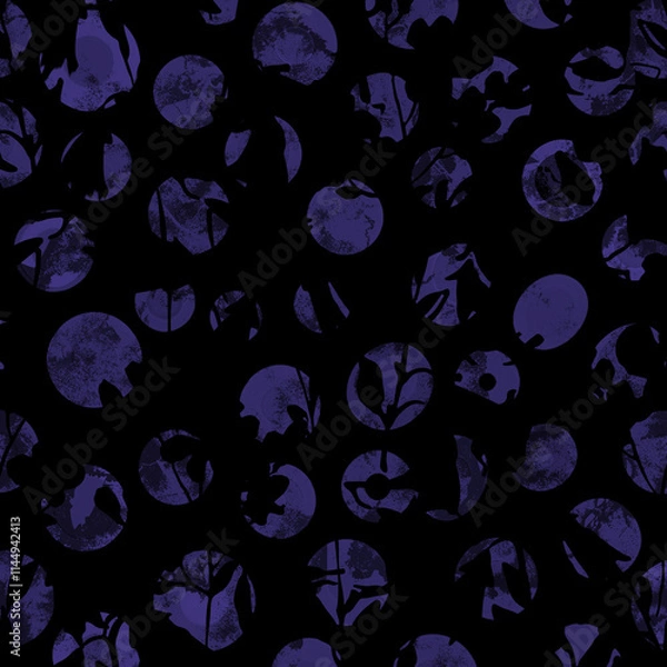 Fototapeta 
seamless pattern with circles