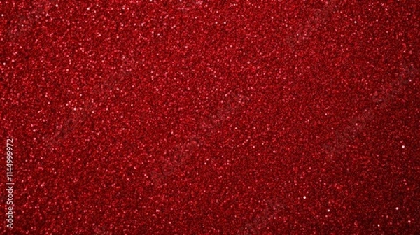 Obraz Vibrant Red Glitter Texture Background