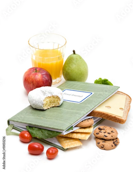 Obraz Food Journal Diary