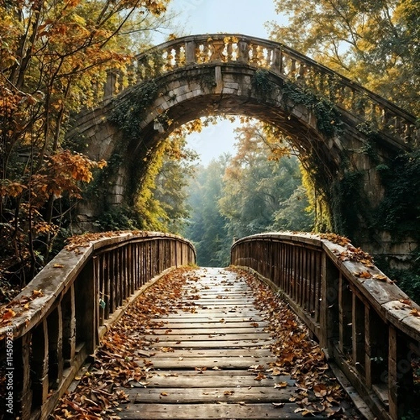 Obraz Ancient Fantasy Bridge