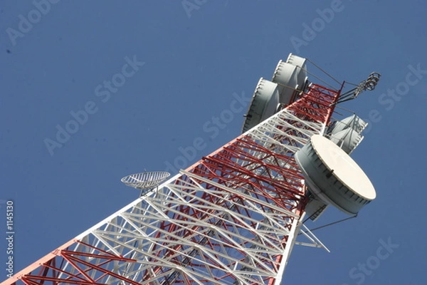 Fototapeta na niebiesko