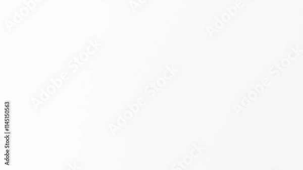 Fototapeta Close up shot of a white paper texture background, blank, pattern