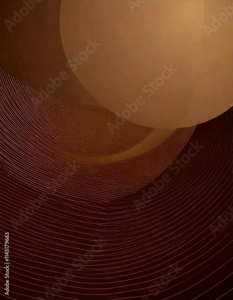 Fototapeta Mocha Background Abstract Graphic, Color of the Year, Moody Design