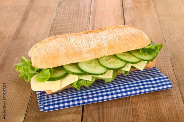 Fototapeta Käsebrötchen