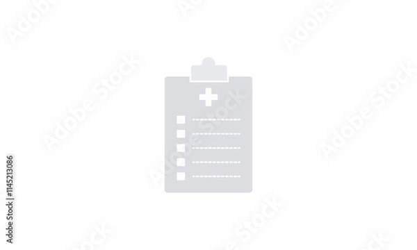 Obraz Clipboard, Task, Medical, Survey, Checkbox, Report, Document, List, Notebook, Check, Form free vector image icon