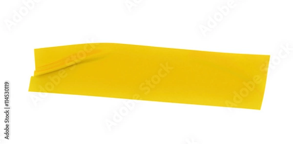 Fototapeta Single piece of insulating tape isolated