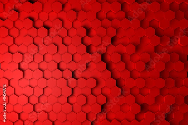Fototapeta hexagonal background design
