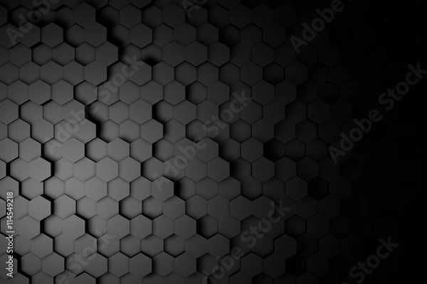 Fototapeta hexagonal background design