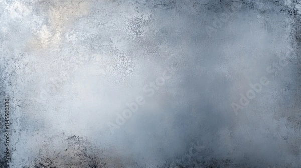 Fototapeta Abstract gray and white background with black border for modern designs creative projects