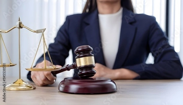 Obraz World Day of Social Justice, A concept representing law, legal judgment, legislation, and social justice