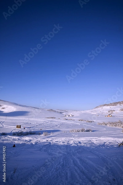 Obraz Winter, snow, nature.
