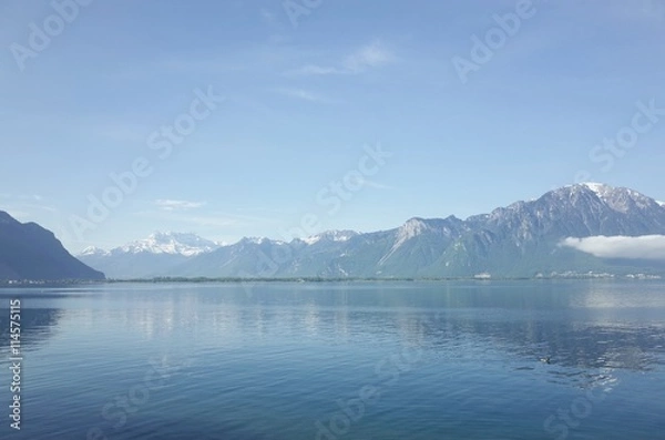 Obraz lac leman