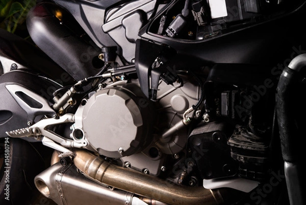 Obraz Motorcycle Engine 