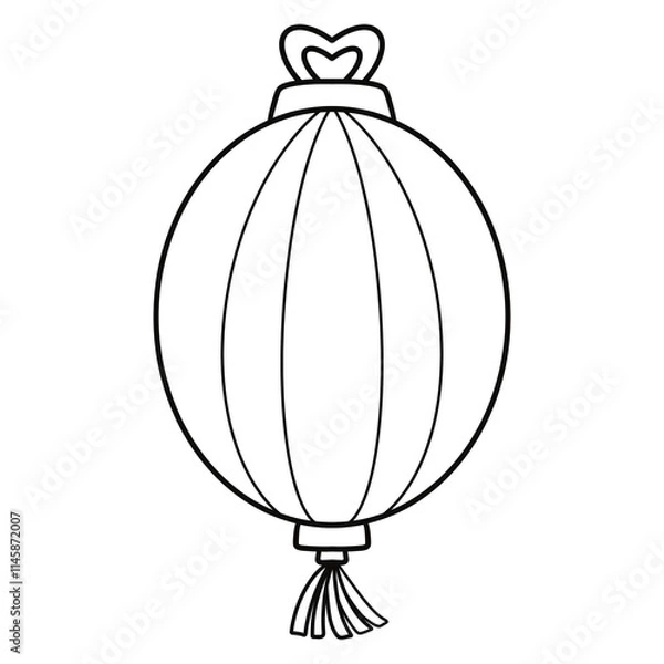 Obraz Cute Chinese lantern 