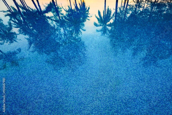 Fototapeta Blue Reflection