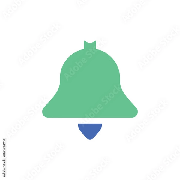 Obraz Notification icon. Simple style social media poster background symbol. Notification brand logo design element. Notification t-shirt printing. vector for sticker.