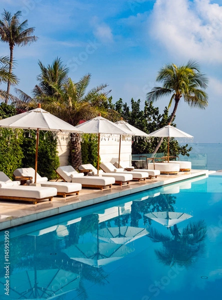 Obraz Views of Bo Phut Beach & resort in Koh Samui, Thailand