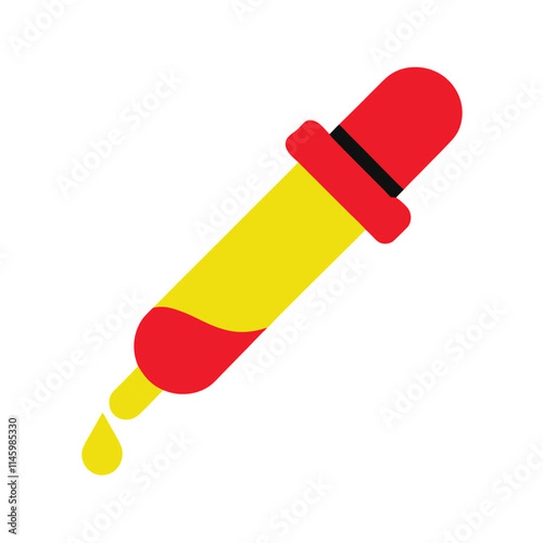 Fototapeta Dropper color vector art design