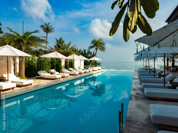 Obraz Views of Bo Phut Beach & resort in Koh Samui, Thailand