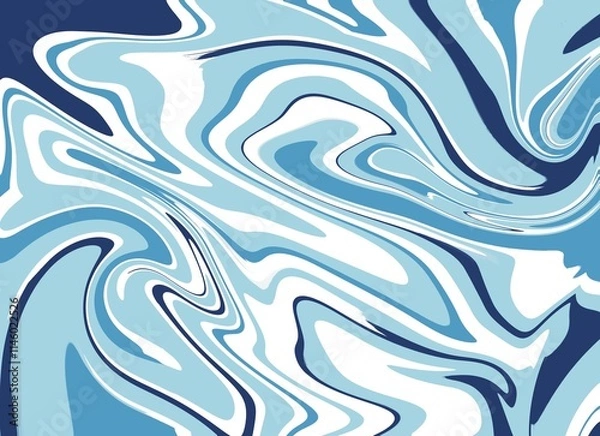 Fototapeta abstract blue marble background