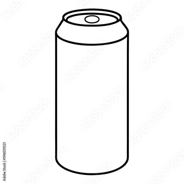 Fototapeta soda can