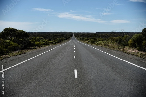 Fototapeta australia, is a bloody long way