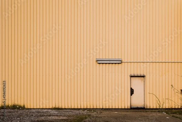 Fototapeta orange wall