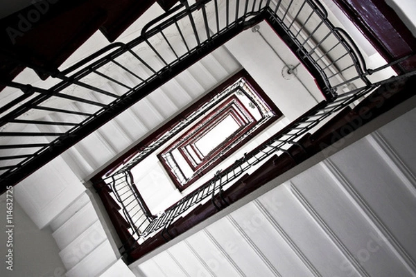 Obraz Spiral staircase